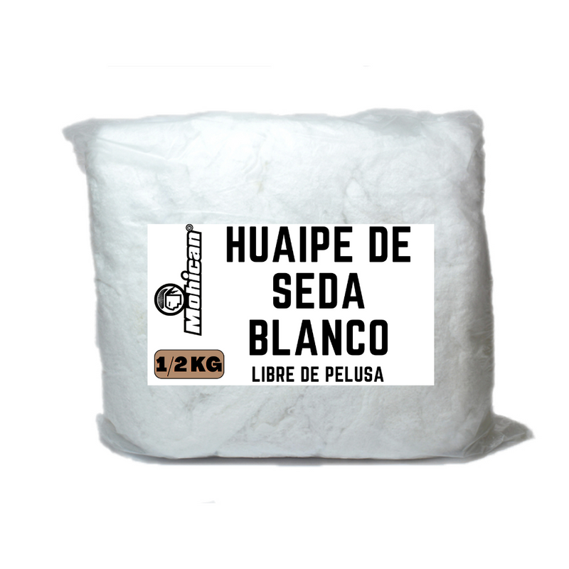 HUAIPE DE SEDA BLANCO BOLSA 1/2 KG