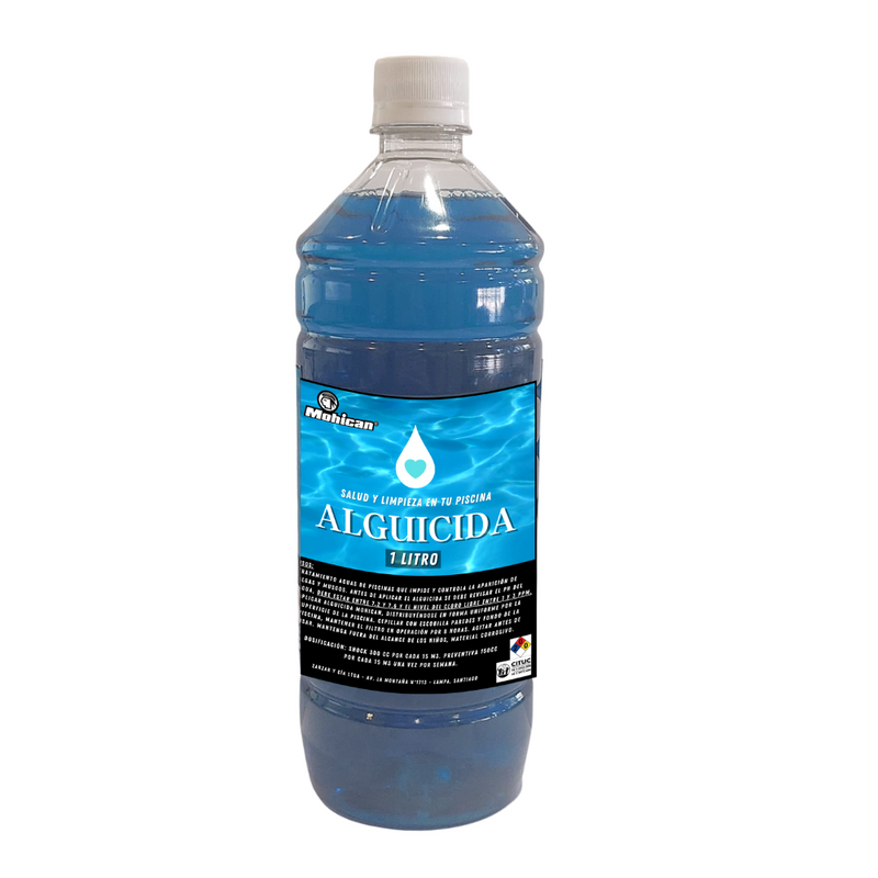 ALGUICIDA PARA PISCINA LIQUIDO 1 LTS MOHICAN