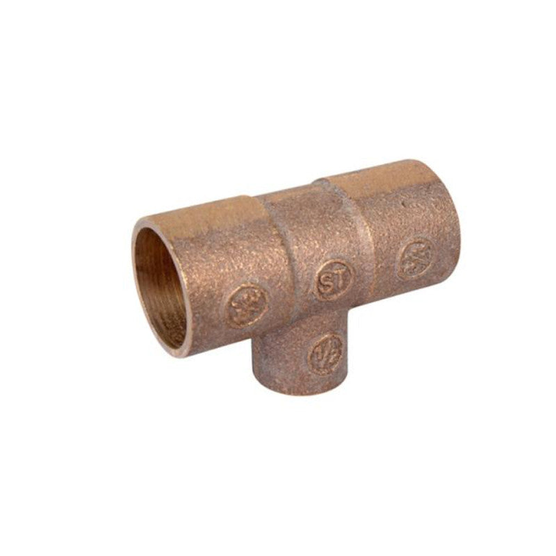 Tee Bronce So-so-so 3/4  X 3/4  X 1/2  Pack 2 Uni Mohican
