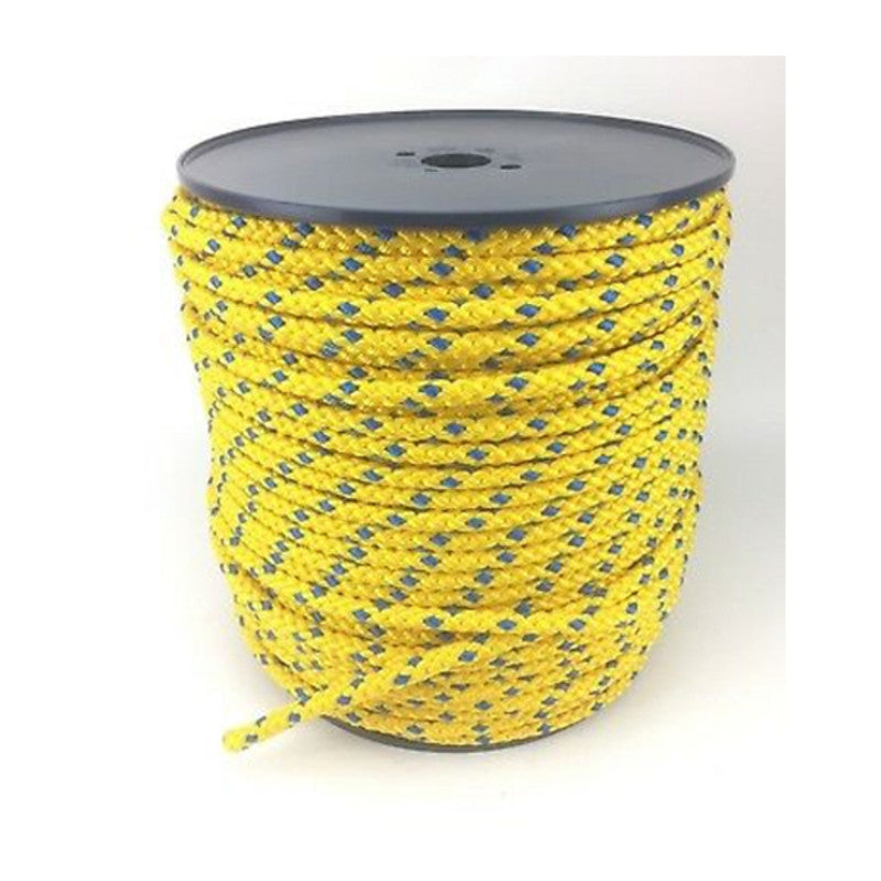 Cuerdas De Multifil Amarillo+azul Carrete 10 Mm X 200 Mt