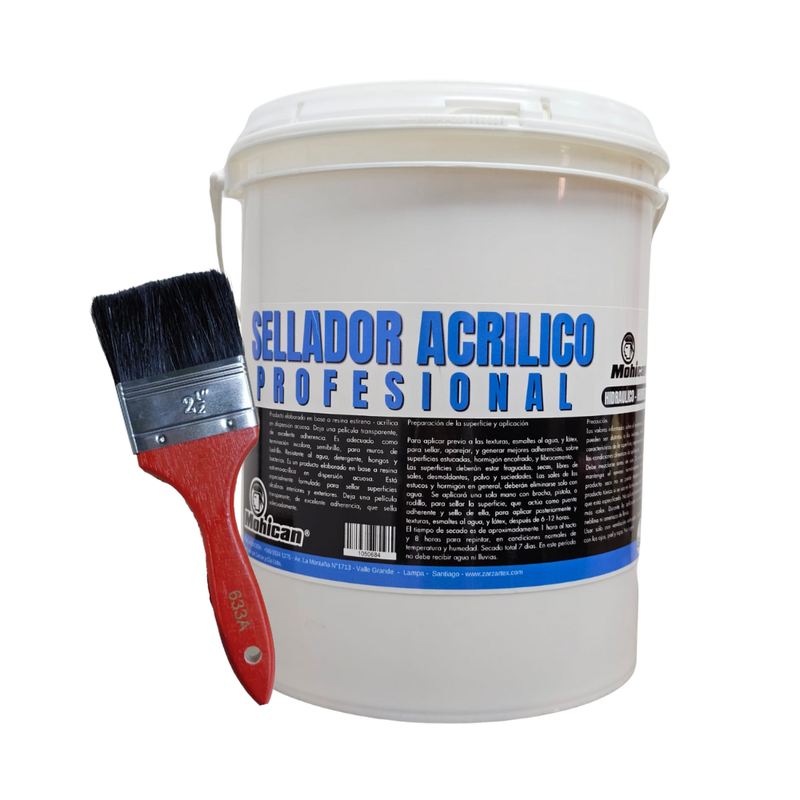 SELLADOR ACRI HIDRÁULICO HUMEDAD PROF 1GAL + BROCHA 2 1/2''