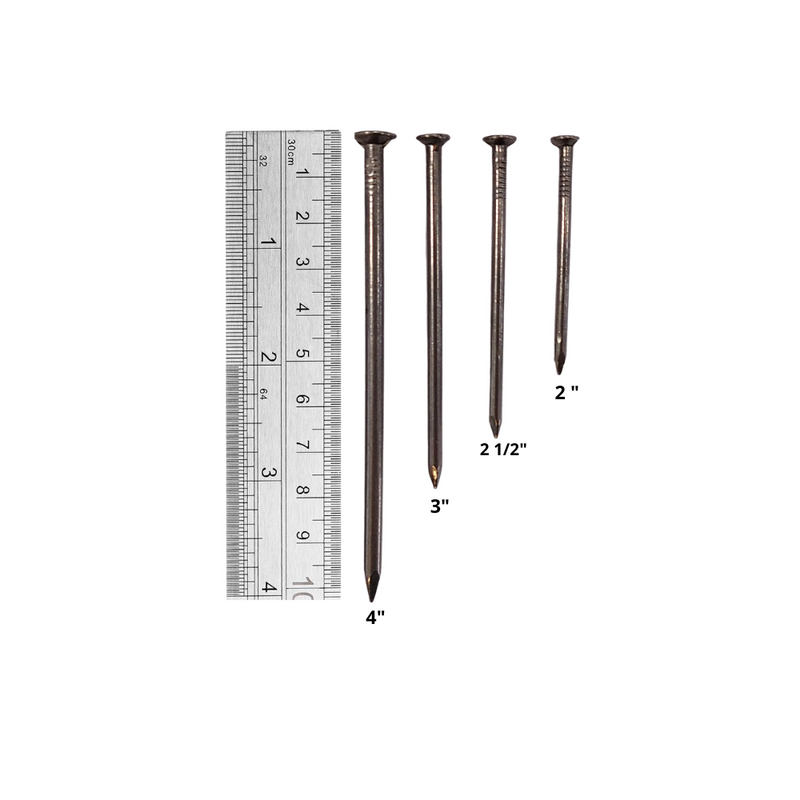 CLAVO CORRIENTE 3'' X10 BWG CAJA 1 KG