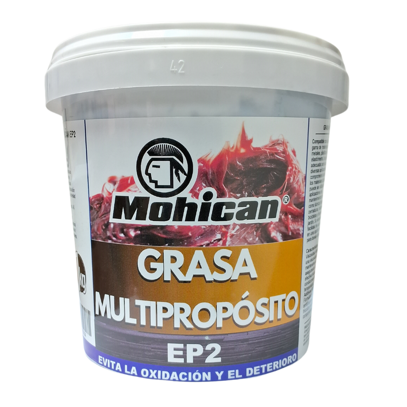 GRASA MULTIPROPOSITO EP2 1 KG MOHICAN