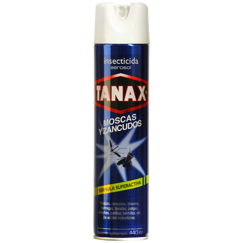 INSECTICIDA TANAX SPRAY MOSCAS Y ZANCUDOS 220 CC+1/4 GRATIS