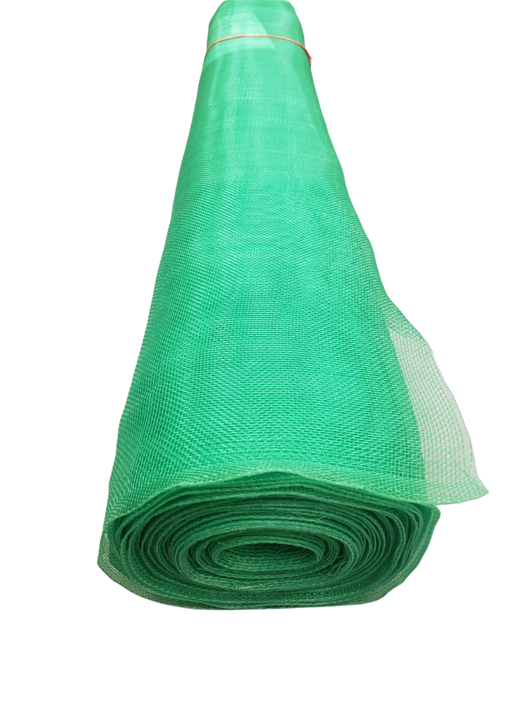 MALLA MOSQUITERA VERDE C/FILTRO UV 12 x 12 x 1M x 30MTS